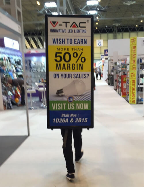 V-TAC · trade-show creative