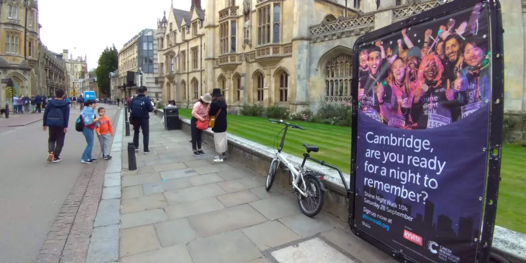 Cancer Research UK · Shine Night Walk Cambridge